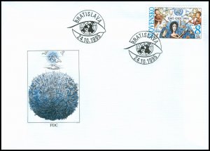 Slovakia 1995 FDC 80 50th Anniversary of the Founding of the United Nations Orga