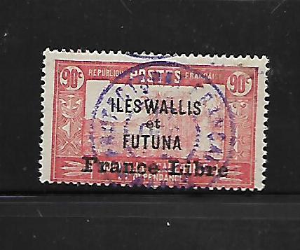 WALLIS & FUTUNA ISLANDS, 116, USED, FRANCE LIBRE, OVERPRINTED