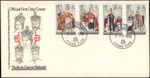 Turks & Caicos Is., Worldwide First Day Cover, Royalty