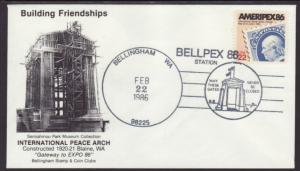 Bellpex 86 Peace Arch Cover BIN