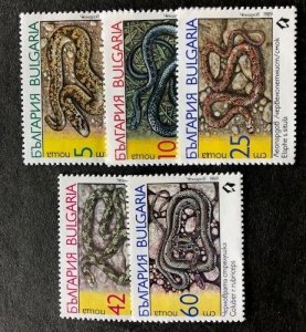 Bulgaria 3491-93, 3495, 3496 (no 3494) MNH