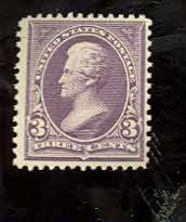 US # 268, 1895 Bureau Issues, Mint Light Hinge