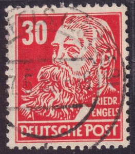 GERMANY RUSSIAN ZONE - OCCUPATION - 10N39 30pf UVF OF 1948 - F18P02