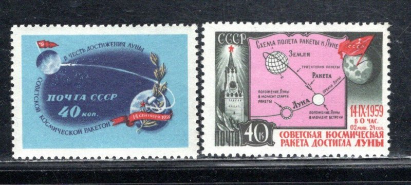 RUSSIA SC# 2266-67 FVF/MNH