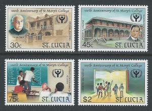 St. Lucia #965-8 NH St. Mary's College Cent./Int'l Litera...