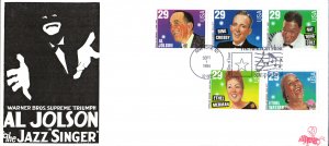 #2849-53 Popular Singers B Line FDC