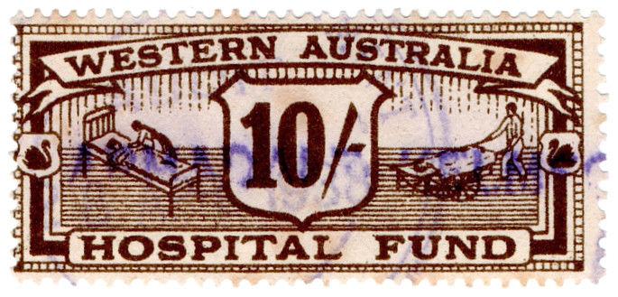 (I.B) Australia - Western Australia Revenue : Hospital Fund 10/-