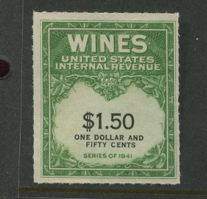 RE148  Wines Revenue Unused Stamp BY2164