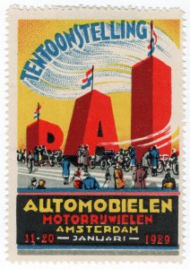 (I.B) Netherlands Cinderella : RAI Car Show (Amsterdam 1929)