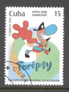 Cuba Sc # 4036 used (DT)