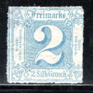 German States Thurn & Taxis Scott # 19, unused, no gum