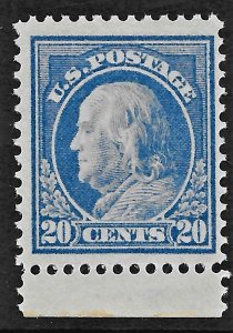 US 1914 Sc. #419 F/VF NH Cat. Val. $400.00.