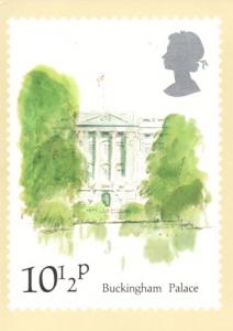 Great Britain - 1980 10½p Buckingham Palace Maxi Card