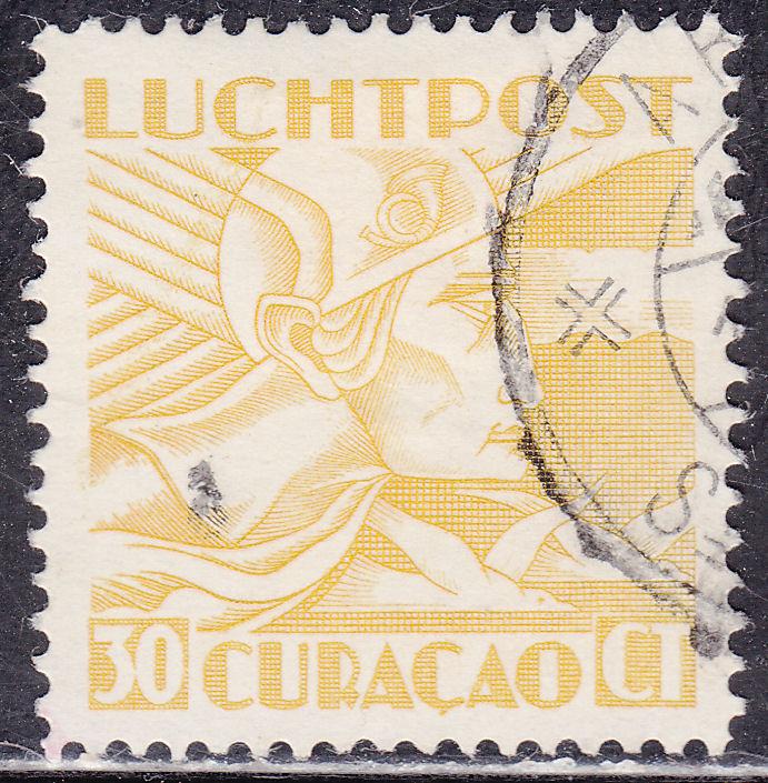 Curacao C8 USED 1939 Allegory, 