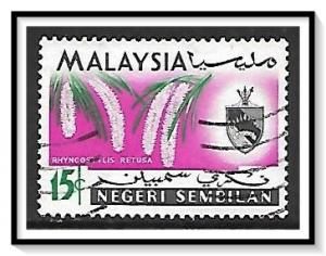 Negri Sembilan #81 State Crest & Orchids Used