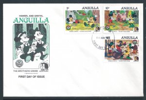 Anguilla #648-9,51 (FDC) Disney - Brothers Grimm