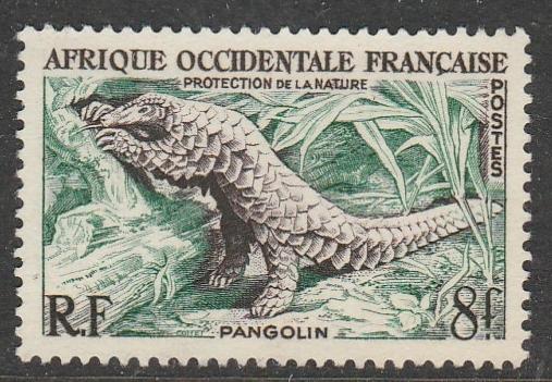 Afrique Occ. Fr (A.O.F)  1955  Scott No. 63  (O)