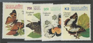 Malawi #616-619 Mint (NH) Single (Complete Set) (Butterflies)