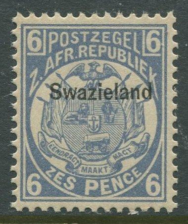 STAMP STATION PERTH Swaziland #4 Overprint Issue MNH CV$50.00