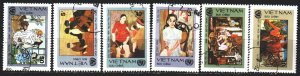 Vietnam. 1984. 1513-18. Painting. USED.