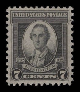 US Scott #712 OG MNH eGRADED With Certificate Gem 100