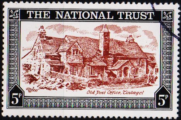 Great Britain(National Trust). Date? 5p Fine Used