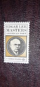 US Scott # 1405; 6c Edgar Lee Masters from 1970; MNH, og, F/VF centering