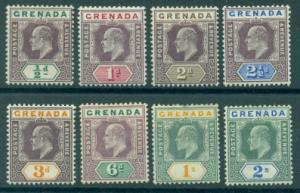 Grenada #48-55 Part Set  Mint  F-VF LH  Scott $63.50  Mis...