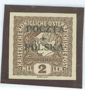 Poland #P1 Mint (NH) Single