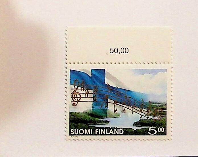 FINLAND Sc 1078 NH ISSUE OF 1998 - ANTHEM & FLAG -(FMJ25)