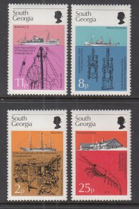 South Georgia 44-47 MNH VF