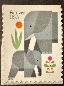 US # 5714 Elephants forever 2022 Mint NH
