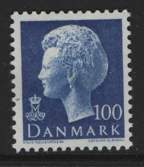 DENMARK, 541, HINGED, 1974-81, Queen Margrethe