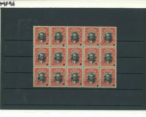 ECUADOR Stamps 1911 *SPECIMEN* 1c President Roca Block {15} Mint UM MNH MF96