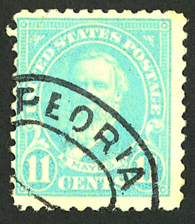 U.S. #563a USED CREASE