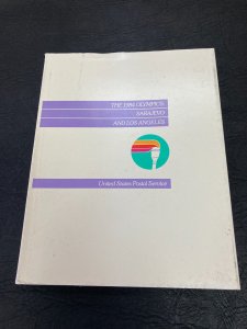 KAPPYSTAMPS USPS 1984 OLYMPICS STAMP COLLECTION IN HARDBOUND