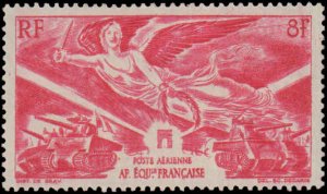 French Equatorial Africa #C24, Complete Set, 1946, Military Related, Hinged