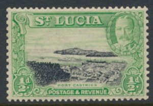 St Lucia SG 113a   SC# 95a  1936  MVLH see details & scans 
