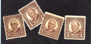 684-687 Mint,OG,H... SCV $6.05