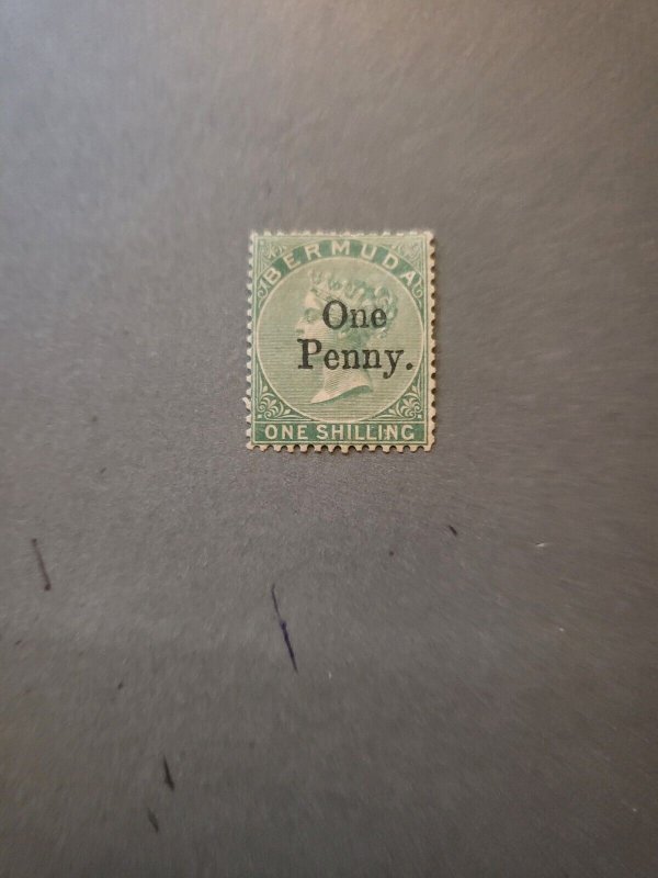 Stamps Bermuda Scott #15 hinged