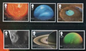 Great Britain Sc 3113-18 2012 Astronomical Bodies stamp set mint NH