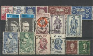 IRELAND POSTAGE STAMPS LOT OF SETS USED