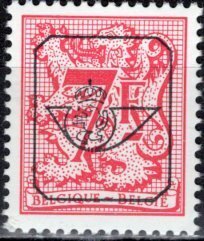 Belgium; 1982: Sc. # 1086: **/MNH Pre-Cancelled Single Stamp