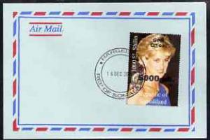 Somaliland 2000 Airmail env bearing Princess Diana stamp ...
