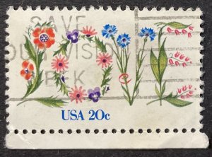 US #1951 Used F/VF 20c LOVE 1982 [G19.4.3]