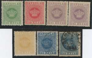 Angola #10/15a Unused Single