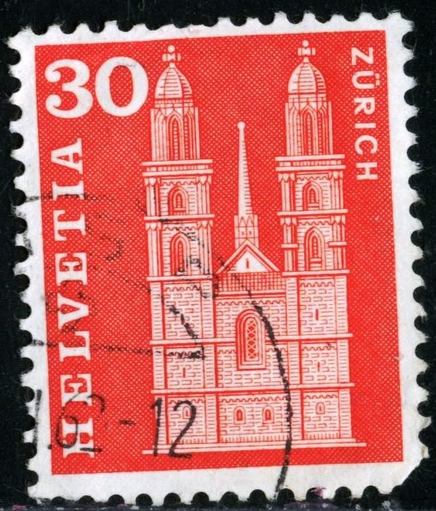 SWITZERLAND #387, USED - 1960 - SWIT105