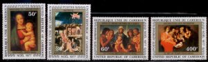 Cameroon 1977 SC# 637-8,C264-5 Christamas MNH-OG E48