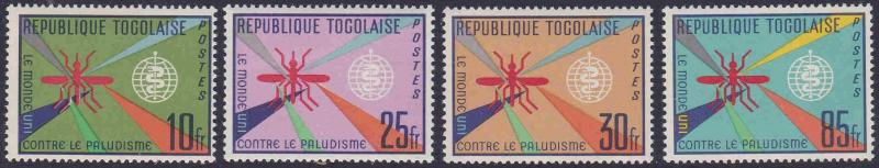 Togo #428-31 F-VF Mint NH ** Malaria Eradication