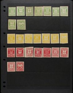 GREAT BRITAIN - Circular Delivery Companies collection SG cat £10,700++ 